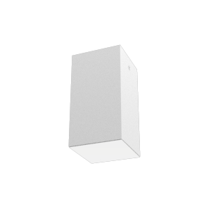 Светодиодный светильник VARTON DL-Box накладной 12 Вт 4000 К 90x90x170 мм RAL9003 белый муар с рассеивателем опал DALI